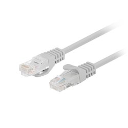 PATCHCORD CAT.5E UTP 7.5M GREY FLUKE PASSED LANBERG