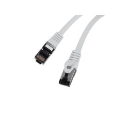 PATCHCORD CAT.8.1 S/FTP LSZH CU 0.25M GREY FLUKE PASSED LANBERG