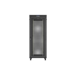 RACK CABINET 19" FREE-STANDING 42U/800X1200 (FLAT PACK) WITH MESH DOOR LCD BLACK LANBERG V2