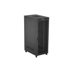 RACK CABINET 19" FREE-STANDING 42U/800X1200 (FLAT PACK) WITH MESH DOOR LCD BLACK LANBERG V2