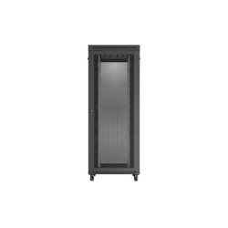 RACK CABINET 19" FREE-STANDING 42U/800X1200 (FLAT PACK) WITH MESH DOOR LCD BLACK LANBERG V2