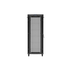 RACK CABINET 19" FREE-STANDING 42U/800X1200 (FLAT PACK) WITH MESH DOOR LCD BLACK LANBERG V2