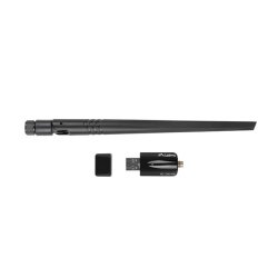 USB ADAPTER WIRELESS NETWORK CARD LANBERG NC-1200-WIE AC1200 DUAL BAND 1X INTERNAL + 1X EXTERNAL ANT