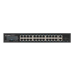 SWITCH LANBERG 24X 1GB POE+/2X GB 2X SFP RACK 19" GIGABIT ETHERNET 360W