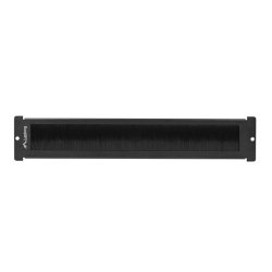 19 "FREE-STANDING (FF01 WITH LCD PANEL) CABLE ENTRY BRUSH PANEL BLACK LANBERG AK-1106-B