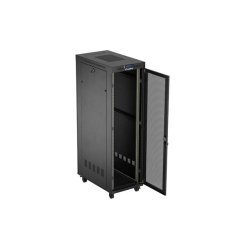 RACK CABINET 19" FREE-STANDING 42U/600X1000 (FLAT PACK) WITH MESH DOOR LCD BLACK LANBERG V2