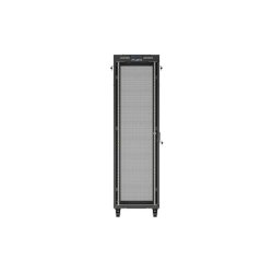 RACK CABINET 19" FREE-STANDING 42U/600X1000 (FLAT PACK) WITH MESH DOOR LCD BLACK LANBERG V2