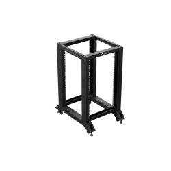 OPEN RACK 19" 18U 600X800 BLACK LANBERG