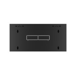RACK CABINET 19" WALL-MOUNTED 4U/600 WITH GLASS DOOR BLACK LANBERG (ASSEMBLED)