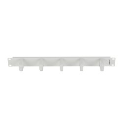 19" CABLE MANAGEMENT 5 RINGS TYPE B 1U GREY LANBERG