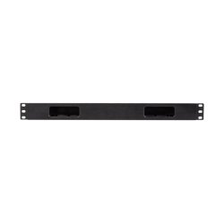 19" CABLE MANAGEMENT PLASTIC 1U TYPE A BLACK LANBERG