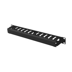 19" CABLE MANAGEMENT METAL 1U TYPE A BLACK LANBERG
