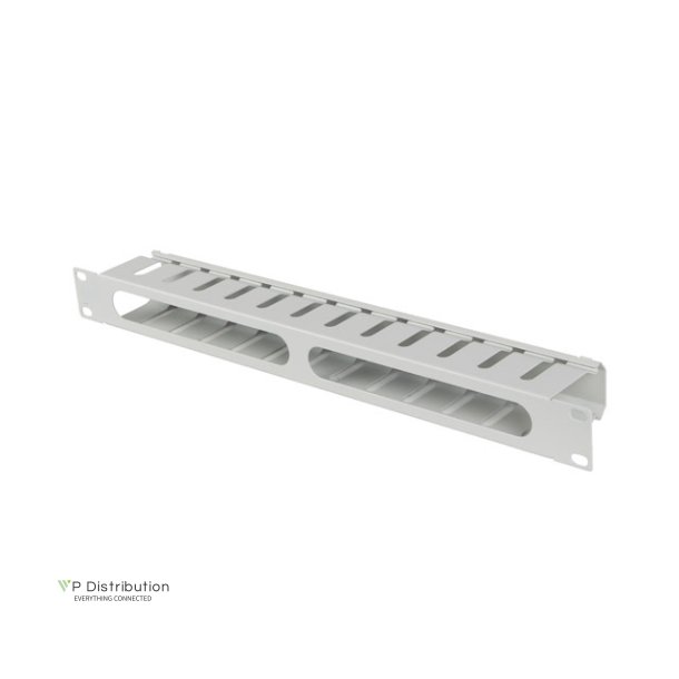 19" CABLE MANAGMEMENT METAL 1U TYPE A GREY LANBERG