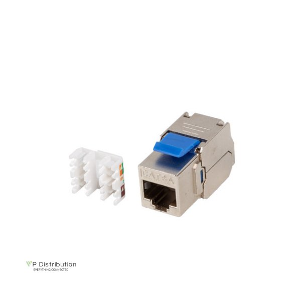 KEYSTONE MODULE TOLLESS RJ45 CAT.6A FTP LANBERG