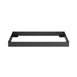 PLINTH FOR 800X1200 FREE-STANDING CABINETS (FF01 &amp; FF02 SERIES) BLACK LANBERG