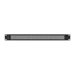 19" BLANKING PANEL 1U MESH BLACK LANBERG