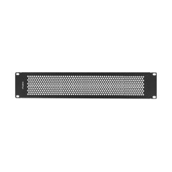 19" BLANKING PANEL 2U MESH BLACK LANBERG