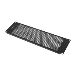 19" BLANKING PANEL 3U MESH BLACK LANBERG