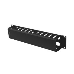 19" CABLE MANAGEMENT METAL 2U TYPE A BLACK LANBERG