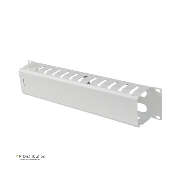 19" CABLE MANAGEMENT METAL 2U TYPE A GREY LANBERG