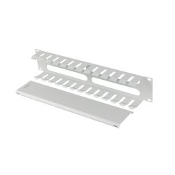 19" CABLE MANAGEMENT METAL 2U TYPE A GREY LANBERG