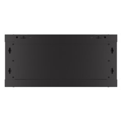 RACK CABINET 19" WALL-MOUNT 4U/600X450 (FLAT PACK) WITH PERFORATED DOOR BLACK LANBERG