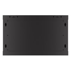 RACK CABINET 19" WALL-MOUNT 6U/600X450 (FLAT PACK) WITH PERFORATED DOOR BLACK LANBERG