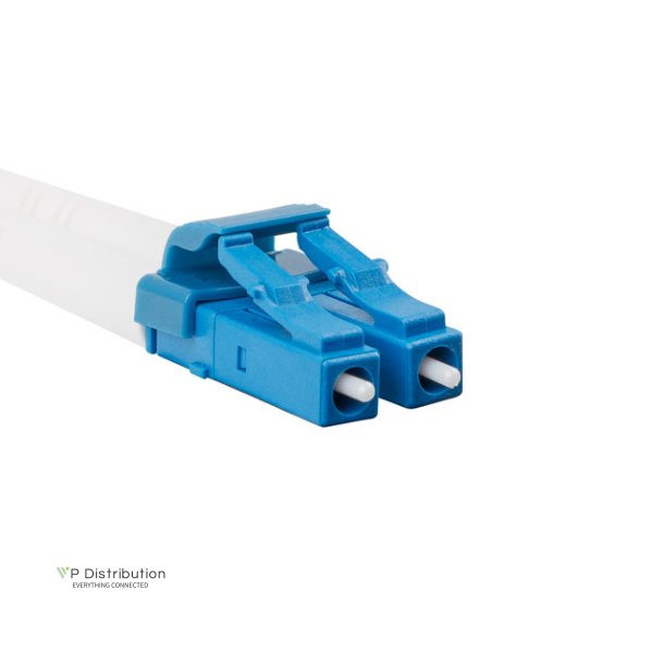 FIBER OPTIC PATCHCORD SM LC/UPC-SC/APC DUPLEX 1M LSZH G657A1 3.0MM YELLOW LANBERG