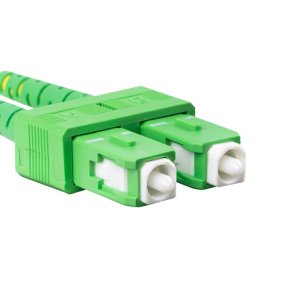 FIBER OPTIC PATCHCORD SM SC/APC-LC/APC DUPLEX 1M LSZH G657A1 3.0MM YELLOW LANBERG
