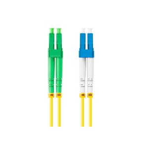 FIBER OPTIC PATCHCORD SM LC/APC-LC/UPC DUPLEX 1M LSZH G657A1 3.0MM YELLOW LANBERG