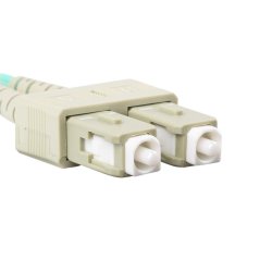 FIBER OPTIC PATCHCORD MM LC/UPC-SC/UPC DUPLEX 1M LSZH OM4 50/125 3.0MM VIOLET LANBERG