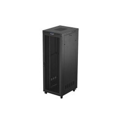 RACK CABINET 19" FREE-STANDING 47U/800X1000 (FLAT PACK) WITH MESH DOOR LCD BLACK LANBERG V2