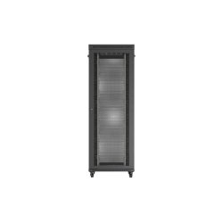 RACK CABINET 19" FREE-STANDING 47U/800X1000 (FLAT PACK) WITH MESH DOOR LCD BLACK LANBERG V2