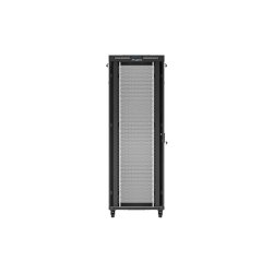 RACK CABINET 19" FREE-STANDING 47U/800X1000 (FLAT PACK) WITH MESH DOOR LCD BLACK LANBERG V2