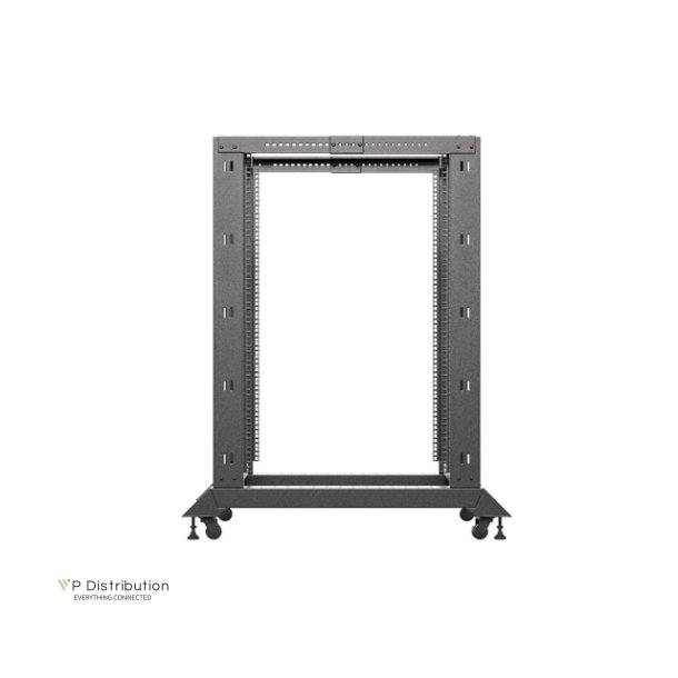OPEN RACK 19" 22U 600X1000 BLACK LANBERG