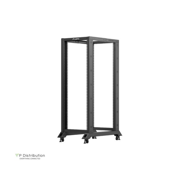 OPEN RACK 19" 32U 600X1000 BLACK LANBERG