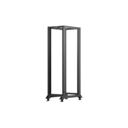 OPEN RACK 19" 42U 600X1000 BLACK LANBERG