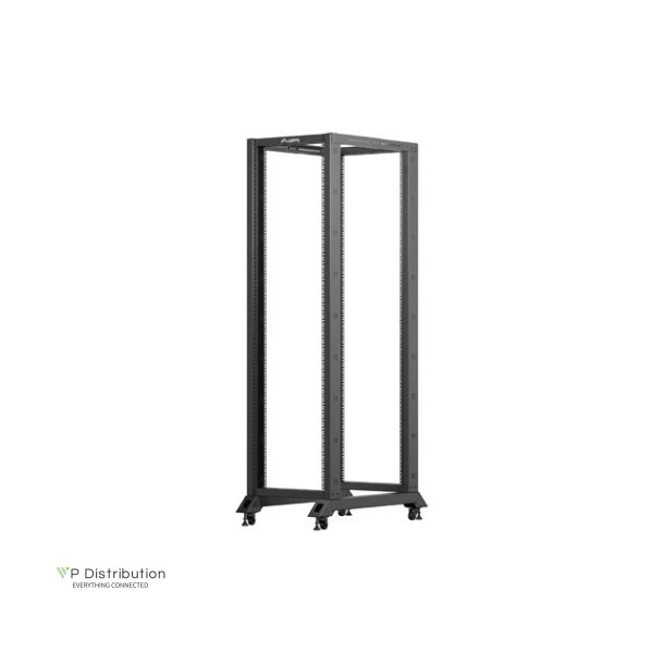 OPEN RACK 19" 42U 600X1000 BLACK LANBERG