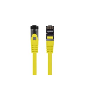 PATCHCORD CAT.8.1 S/FTP LSZH CU 1M YELLOW FLUKE PASSED LANBERG