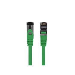 PATCHCORD CAT.8.1 S/FTP LSZH CU 0.25M GREEN FLUKE PASSED LANBERG