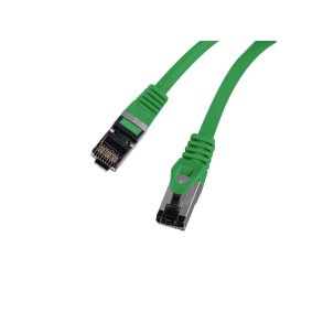 PATCHCORD CAT.8.1 S/FTP LSZH CU 2M GREEN FLUKE PASSED LANBERG