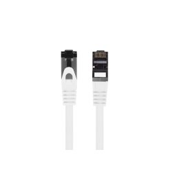 PATCHCORD CAT.8.1 S/FTP LSZH CU 1.5M WHITE FLUKE PASSED LANBERG