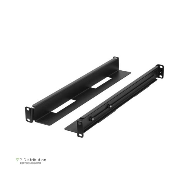 RACK MOUNT RAIL KIT 19" LANBERG SLIDING 397-680MM BLACK