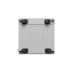 RACK CABINET 19" FREE-STANDING 15U/600X600 (FLAT PACK) WITH GLASS DOOR LCD GREY LANBERG V2