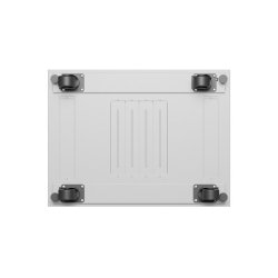 RACK CABINET 19" FREE-STANDING 22U/600X800 (FLAT PACK) WITH GLASS DOOR LCD GREY LANBERG V2