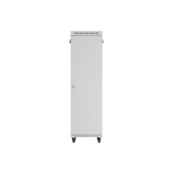RACK CABINET 19" FREE-STANDING 42U/600X800 (FLAT PACK) WITH GLASS DOOR LCD GREY LANBERG V2