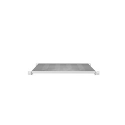 19" FIXED SHELF 1U/483X700MM MAX LOAD CAPACITY UP TO 25KG GREY LANBERG