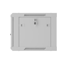 RACK CABINET 19" WALL-MOUNT 6U/600X450 (FLAT PACK) WITH PERFORATED DOOR GREY LANBERG
