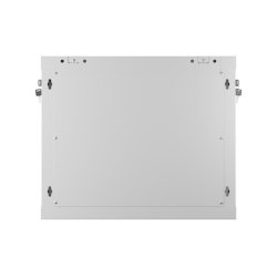 RACK CABINET 19" WALL-MOUNT 9U/600X450 (FLAT PACK) WITH PERFORATED DOOR GREY LANBERG