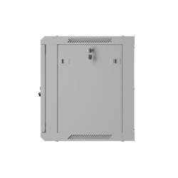 RACK CABINET 19" WALL-MOUNT 9U/600X450 (FLAT PACK) WITH PERFORATED DOOR GREY LANBERG